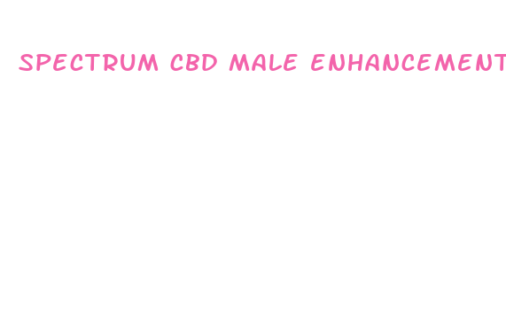 spectrum cbd male enhancement gummies