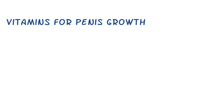 vitamins for penis growth