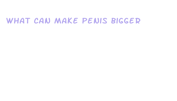 what can make penis bigger