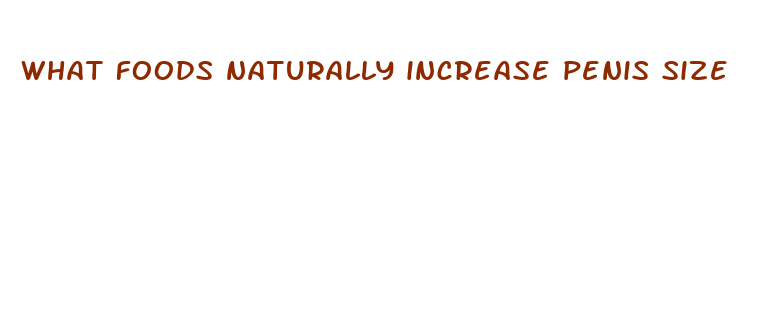 what foods naturally increase penis size