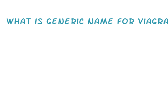 what is generic name for viagra