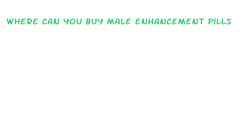 where can you buy male enhancement pills