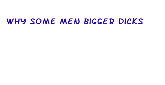 why some men bigger dicks