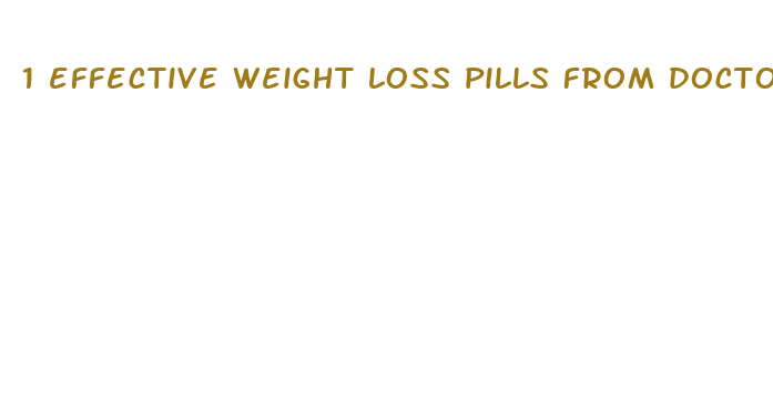 1 effective weight loss pills from doctor