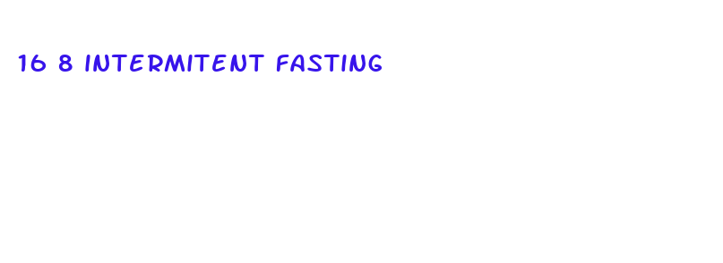 16 8 intermitent fasting