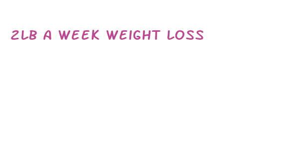 2lb a week weight loss