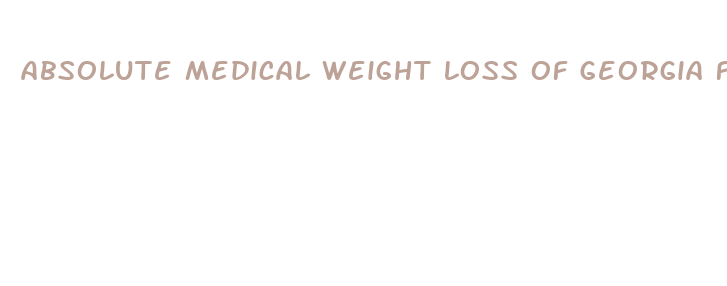 absolute medical weight loss of georgia fayetteville ga