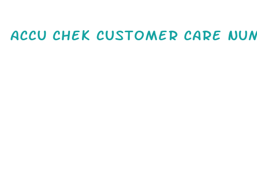 accu chek customer care number