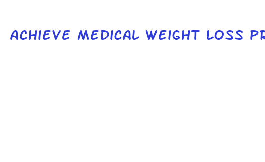 achieve medical weight loss program falls church