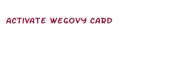 activate wegovy card