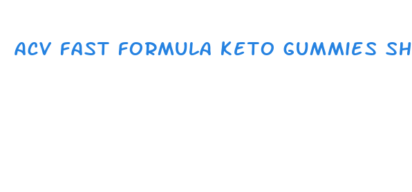 acv fast formula keto gummies shark tank