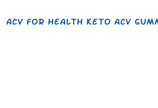 acv for health keto acv gummies product in usa