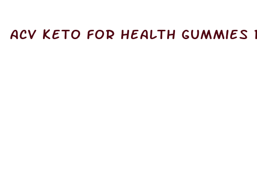 acv keto for health gummies review