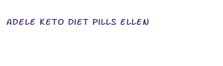 adele keto diet pills ellen