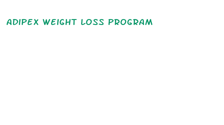 adipex weight loss program