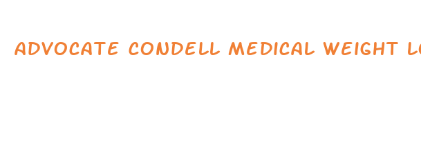 advocate condell medical weight loss program