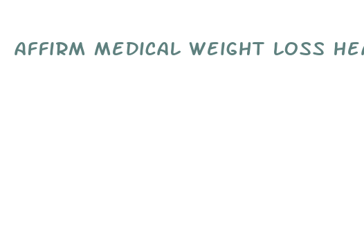 affirm medical weight loss healthy aging springfield mo