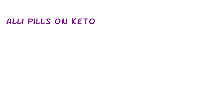 alli pills on keto