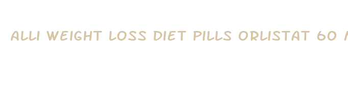 alli weight loss diet pills orlistat 60 mg capsules