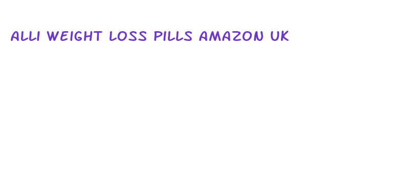 alli weight loss pills amazon uk