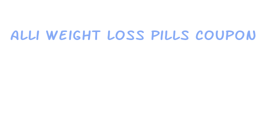 alli weight loss pills coupon