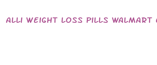 alli weight loss pills walmart canada