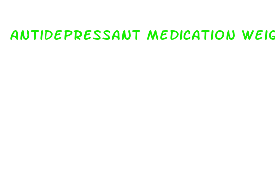 antidepressant medication weight loss