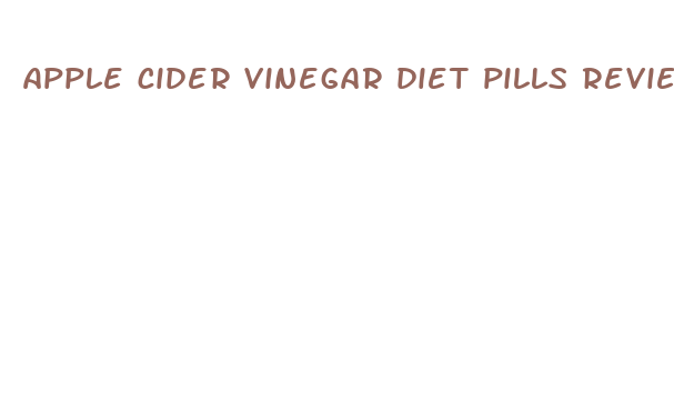 apple cider vinegar diet pills review