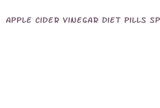 apple cider vinegar diet pills spring valley