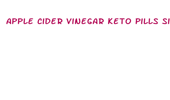 apple cider vinegar keto pills side effects