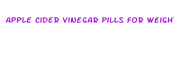 apple cider vinegar pills for weight loss reviews