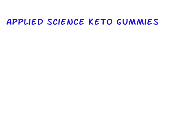 applied science keto gummies