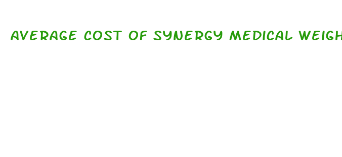 average cost of synergy medical weight loss