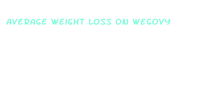 average weight loss on wegovy