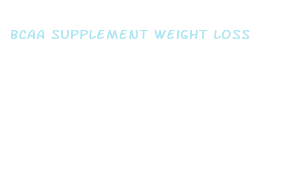 bcaa supplement weight loss