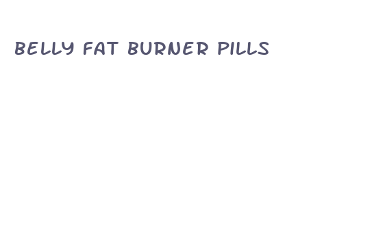 belly fat burner pills