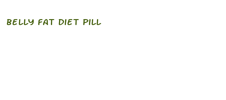 belly fat diet pill