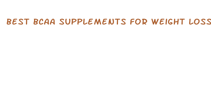 best bcaa supplements for weight loss