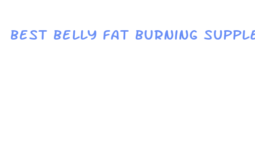 best belly fat burning supplement