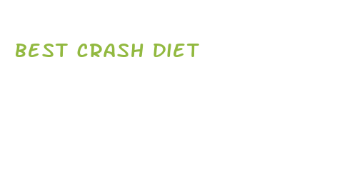 best crash diet