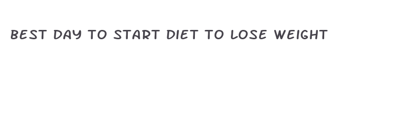 best day to start diet to lose weight