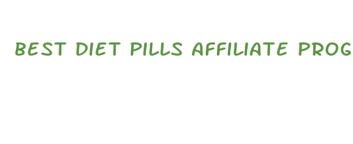 best diet pills affiliate program