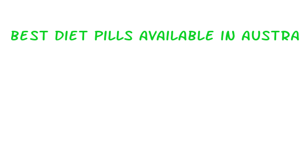 best diet pills available in australia