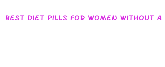 best diet pills for women without a prescription