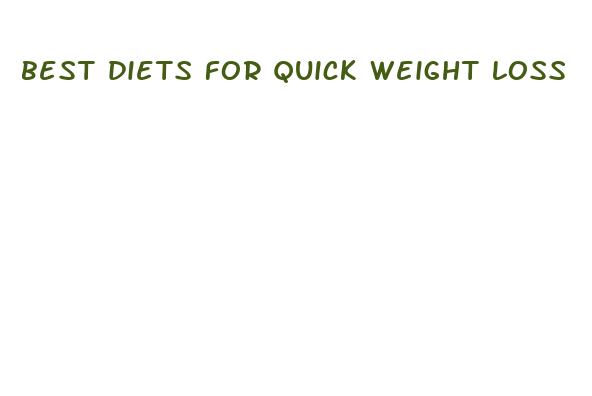 best diets for quick weight loss