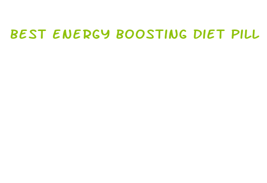 best energy boosting diet pill