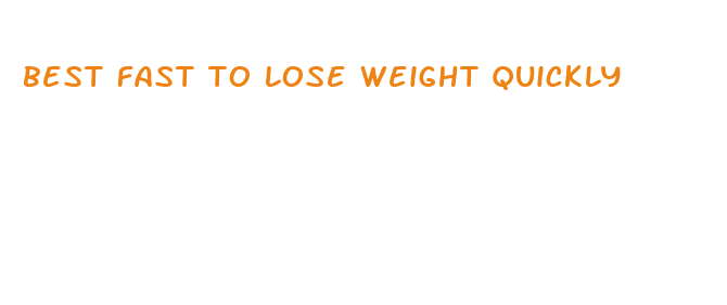 best fast to lose weight quickly