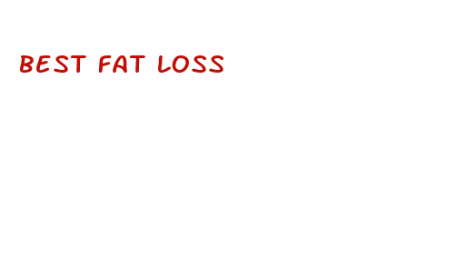 best fat loss