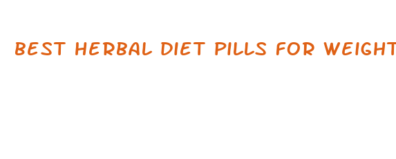 best herbal diet pills for weight loss