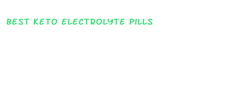 best keto electrolyte pills